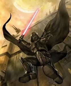 Darth Vader protégeant la Base Tremor.