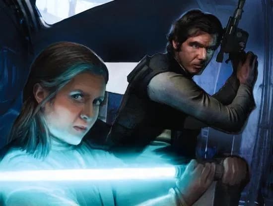 Leia Organa Solo et Han Solo