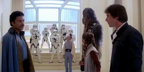 Han Solo et ses amis capturés par les Stormtroopers de la 501ème