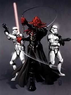 Deux Stormtroopers armés d'ARC-9965.
