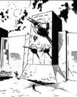 Une tour de défense de l'entrée principale