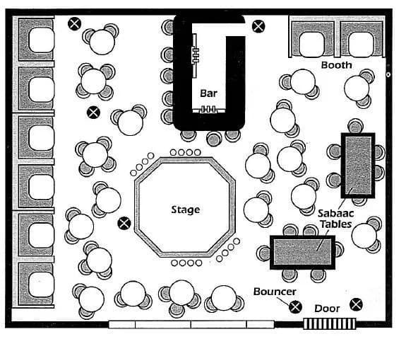 Plan du Club de la 27e Heure