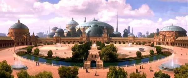 La Grande Place de Theed.