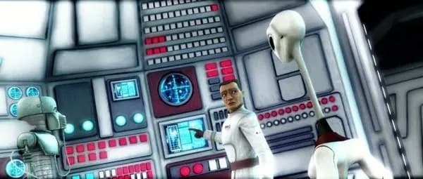 Un Officier Médical Clone du Centre médical de Kaliida Shoals.