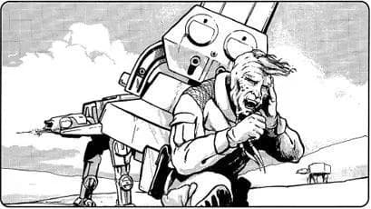 Reporter de guerre de Sektor 242 au travail
