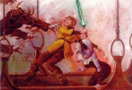 Anakin et Daeshara'Cor