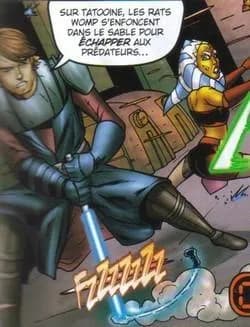 Anakin ouvre une sortie. 