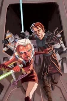 Cody, Tano et Skywalker sur Kadavo.