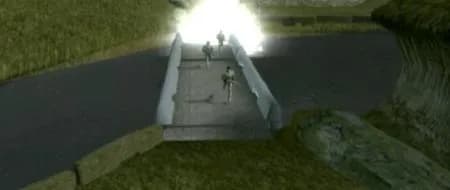 Les mercenaires d'Azkul traversent le pont miné de Khoonda