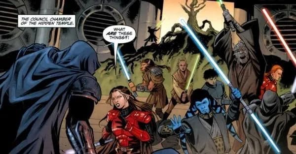 Jedi et Chevaliers de l'Empire, même combat. 