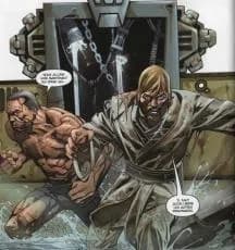 Obi-Wan et Alpha sortis de leur cellule