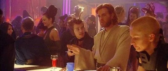 Obi Wan et Kalyn Farnmir attendant l'instant fatidique