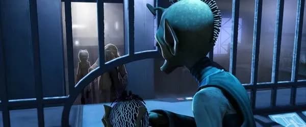 Réception de l'Hôtel des Pattes d'Araignée.