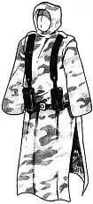 Poncho de Camouflage