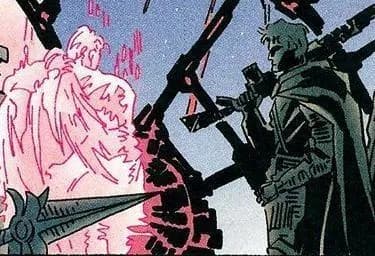 Exar Kun et Ulic Qel-Droma en discution au sommet