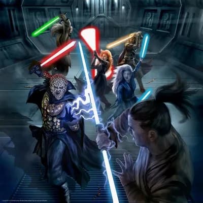 Jedi versus Sith. 