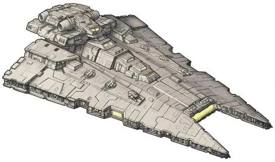 Fig 1 : Croiseur Demolisher