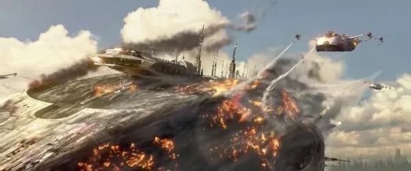 La Troisième Brigade de Pompiers en action lors de la Bataille de Coruscant. 