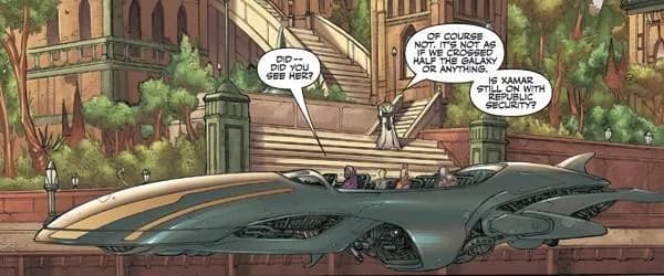 Un Speeder de Luxe PL-90 de la Famille Draay.
