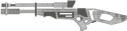 Un Fusil Blaster Sniper X-45.