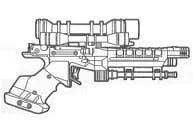 Pistolet Blaster Lourd Security S-5