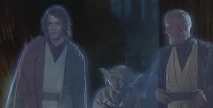 Les Esprits Jedi des proches de Luke