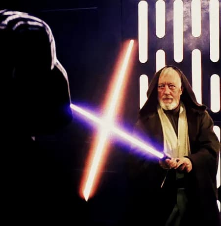 Obi-Wan contre Vader