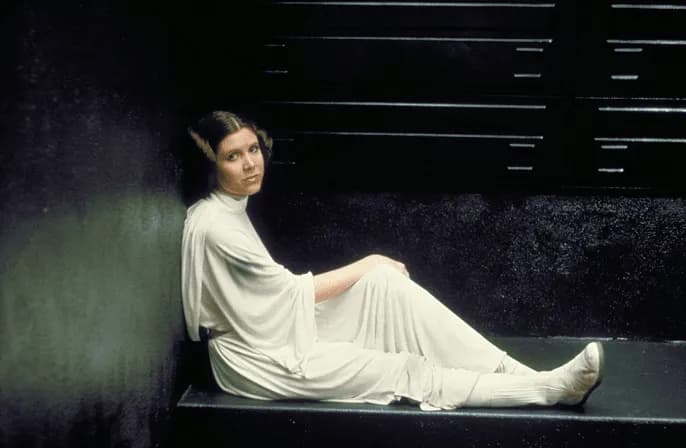 Leia Organa dans sa cellule