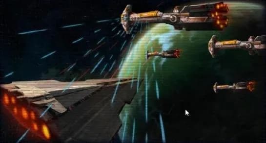 la Flotte Sith surprise par l'intégralité de la Flotte Républicaine