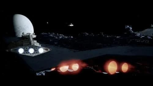 L'Executor retrograde trop près du système Hoth et donne l'alerte aux Rebelles