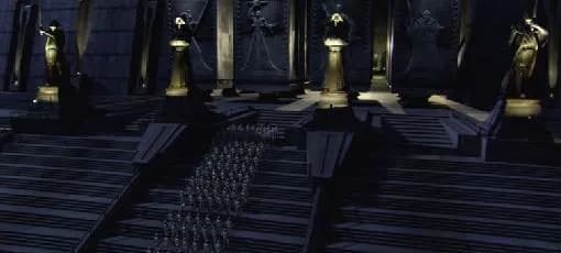 Les clones envahissent le temple.