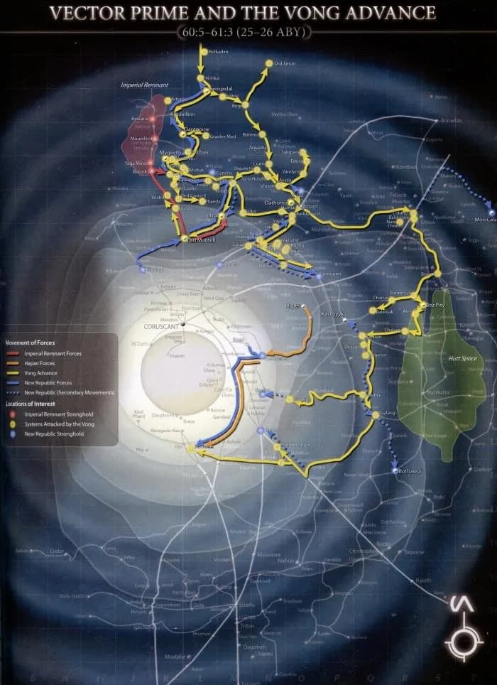 Carte des opérations jusqu'à la bataille de Fondor
