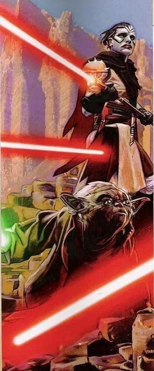Yoda affronte les Jedi Noirs Bpfasshi