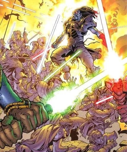 La sanglante Bataille de Ruusan entre les Jedi et les Sith