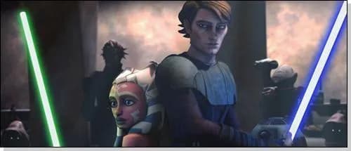 Ahsoka Tano et son Maître, Anakin Skywalker