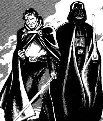 Tremayne et Darth Vader