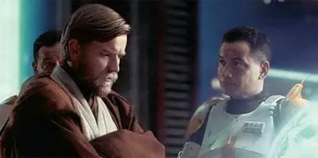 Obi-Wan Kenobi et Cody en briefing avant Utapau
