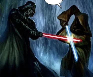 Le duel avec Darth Vader