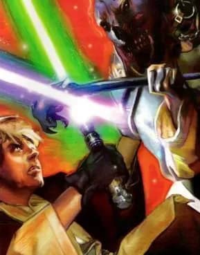 Le combat final de Shimrra avec Luke Skywalker