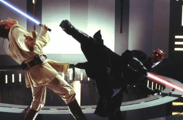 Obi-Wan contre Darth Maul