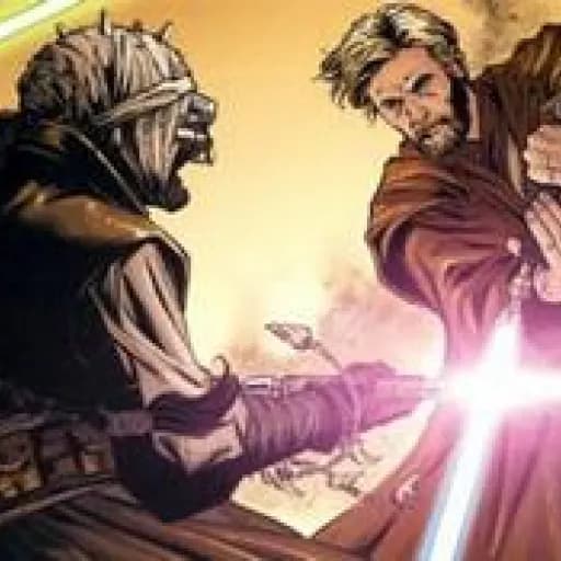 Duel entre Obi-Wan Kenobi et A'Sharad Hett